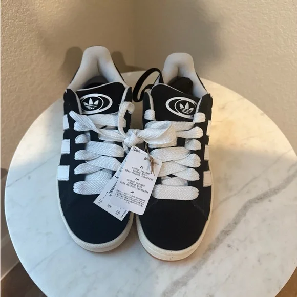 Adidas Black and White Classic Sneakers fits women’s 8.  (***New with tags***) - Picture 3 of 3